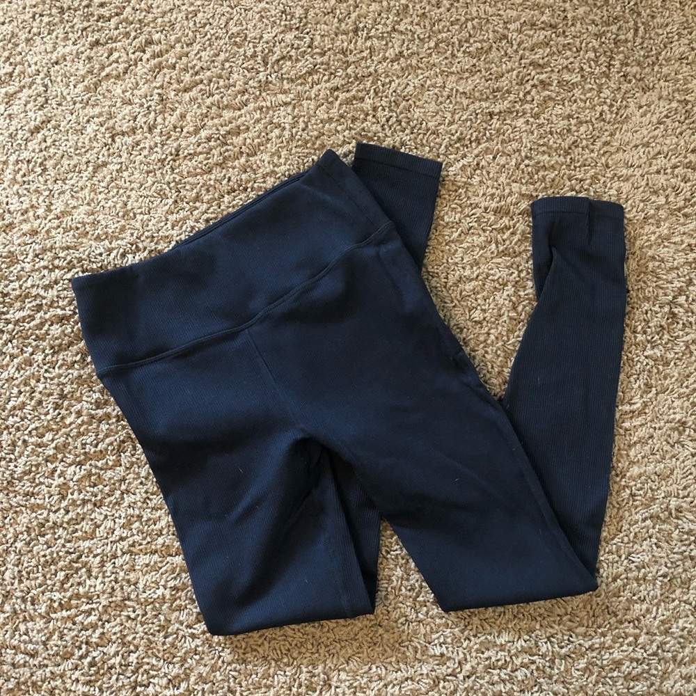Fabletics High-Waisted Seamless Ribbed Leggings